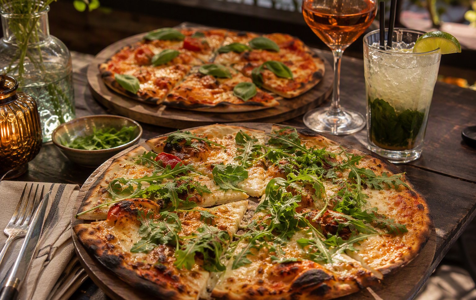 Artisan pizzas of Nueva Tahona